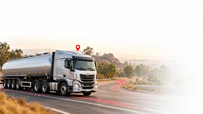 Predictive Location workflow truck