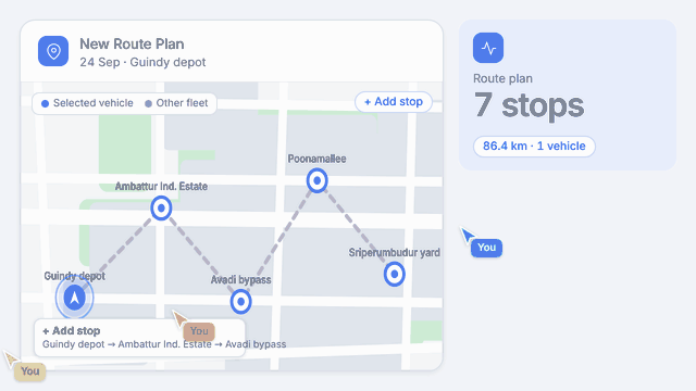 Multi-Stop Route Planning