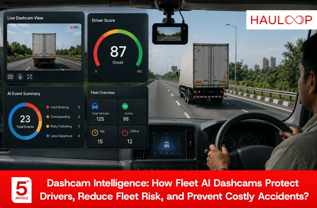Dashcam Intelligence: How Fleet AI Dashcams Protect Drivers, Reduce Fleet Risk, and Prevent Costly Accidents?