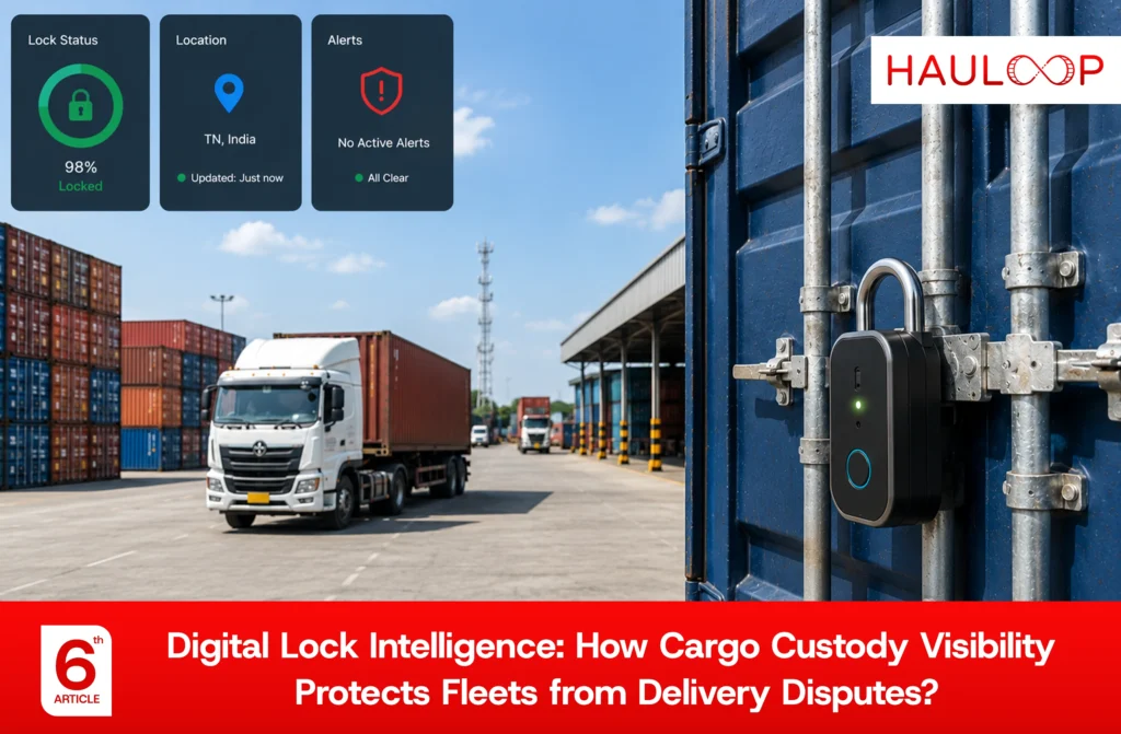 Digital Lock Intelligence: How Cargo Custody Visibility Protects Fleets from Delivery Disputes?