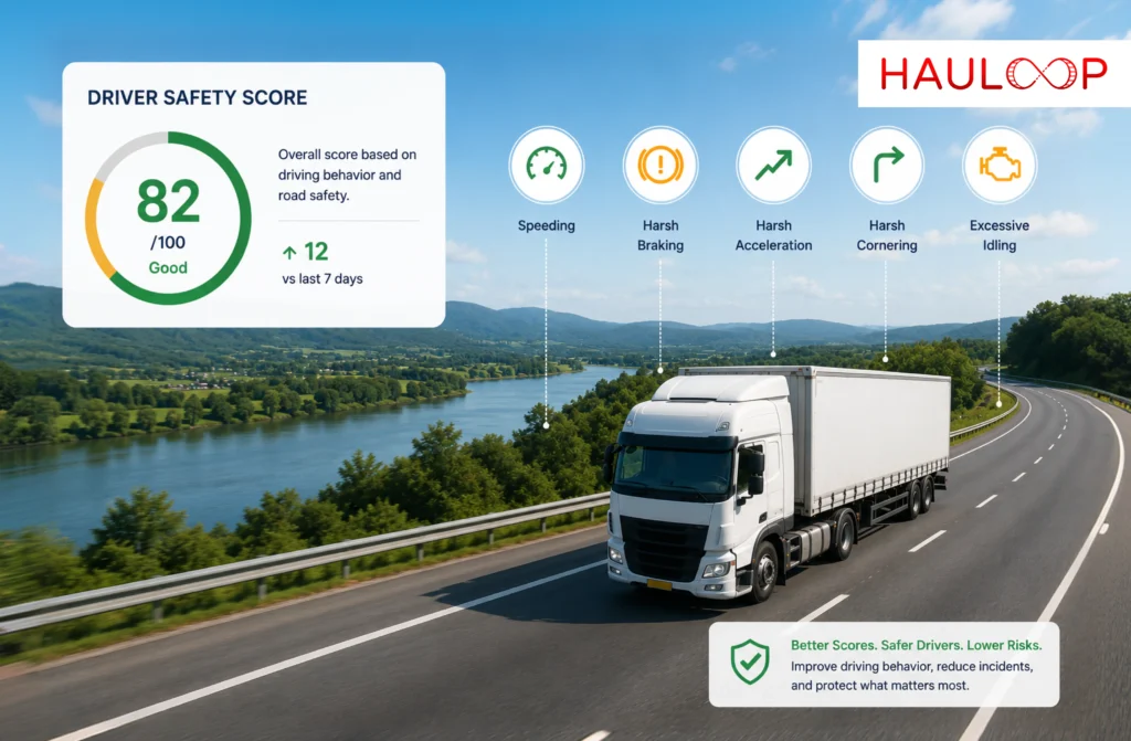 What does a Driver Safety Score Actually Measure and What does it Mean for Your Fleet? 