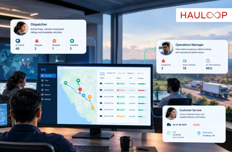 How does a Live Control Tower Keep Every Fleet Stakeholder on the Same Page